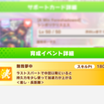 【ウマ娘】SSRボリクリの金スキル「無我夢中」は長距離人権じゃない？