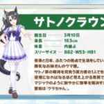 【ウマ娘】サトノクラウンはお姉さんっぽさがあるよね