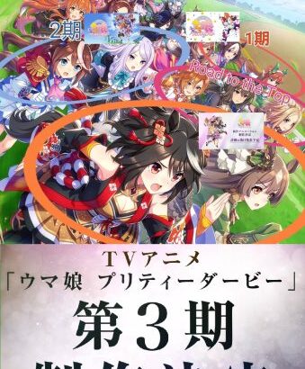 【ウマ娘】ゲームのキービジュアルはアニメ3期の伏線だった！？