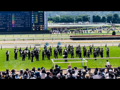 【競馬】有馬記念当日の航空自衛隊の昼演奏　今年は新曲も披露！これもう言ってるようなもんだろｗｗｗ