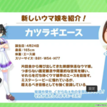 【ウマ娘】カツラギエースの声がかっこよくて心が疼くんだが