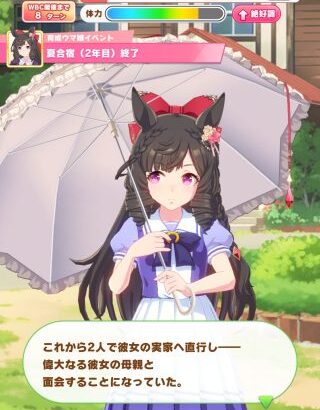 【ウマ娘】ルビーは実家拉致勢！そして増える小物　笑顔も良すぎる！