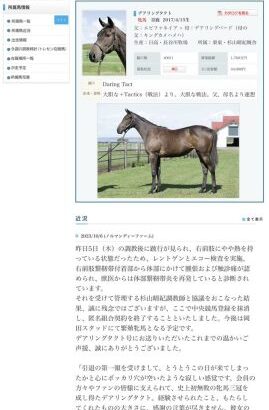 【競馬】デアリングタクトが引退　今後は岡田スタッドにて繁殖牝馬に