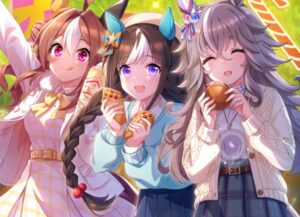 【ウマ娘】ダート3人娘のイラストがあまりにも可愛いすぎる