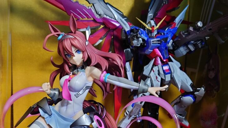 【ウマ娘】ブルボンフィギュアはガンダムと並べるとしっくりくる　そしてやっぱり叡智すぎる