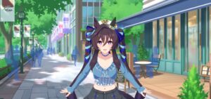 【ウマ娘】ヴィブロスちゃんの私服がお披露目！おへそが見えている…