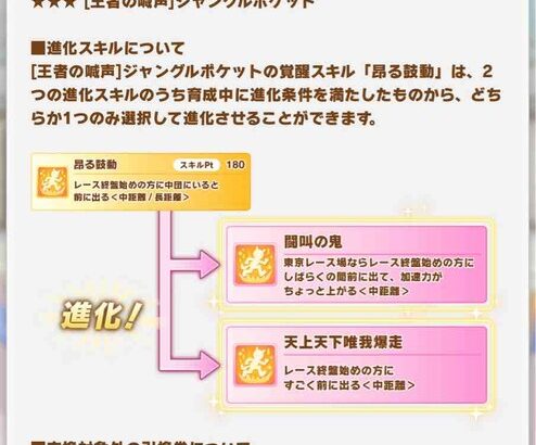 【ウマ娘】ジャンポケは「★3引換券の交換対象外になる」とか不穏なことが書いてあるんやが