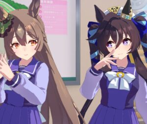 【ウマ娘】ダイヤちゃんとヴィブロスちゃんの16世代組が好き！もっと増えると良いね