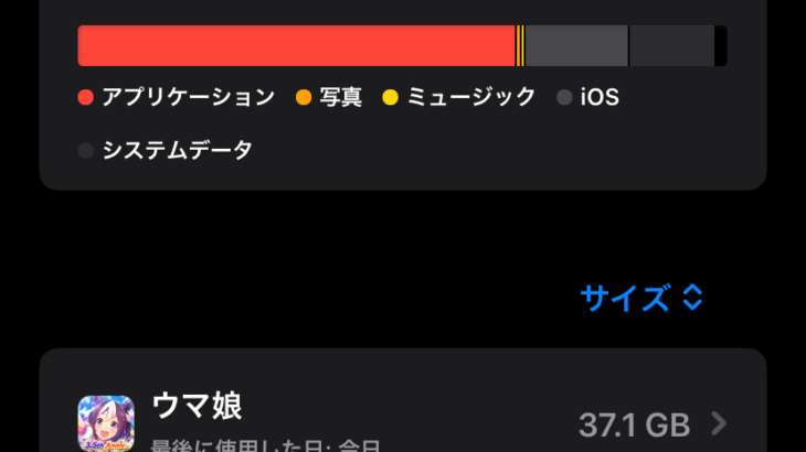 【ウマ娘】スマホの容量キツキツなんだがどうしたらいい？