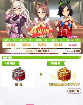 【ウマ娘】BNWでダートラウンド1全勝は凄すぎる