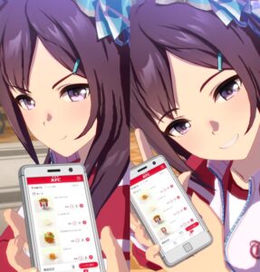 【ウマ娘】ドーベルちゃんのネットオーダーのモーションが男女で違うのは芸が細かい！