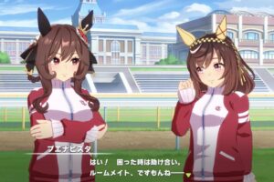 【ウマ娘】ジェンティルとブエナビスタはルームメイト！二人とも仲が良さそう