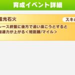 【ウマ娘】『電光石火』はもう強いスキルとは言われなくなった？