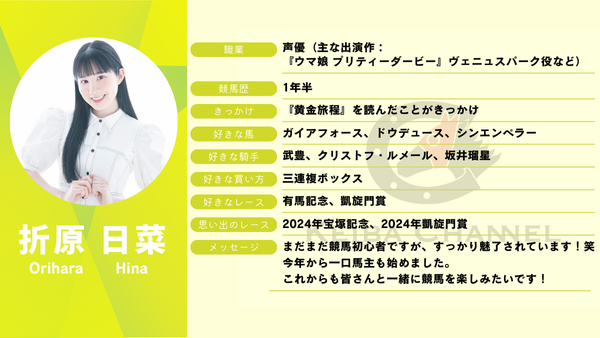 【ウマ娘】折原日菜さん、がっつり競馬沼に！一口馬主もはじめてた！