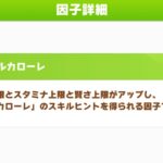 【ウマ娘】いつか継承固有6積みの時代がくる？緑因子3の価値が高くなってきた感がある