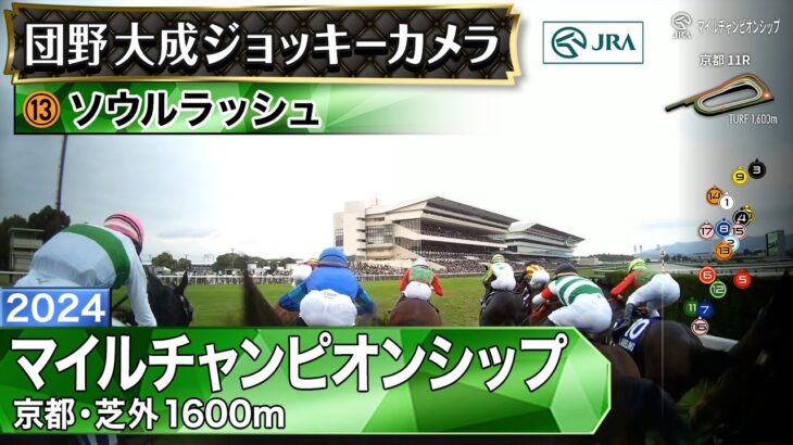 【競馬】マイルCS ソウルラッシュ団野騎手のジョッキーカメラが公開！ｲｪｧｧｧｧ!!