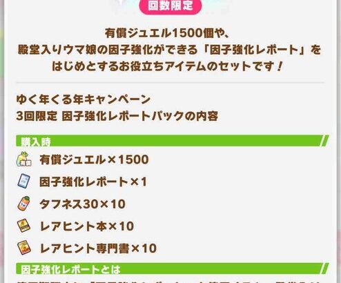 【ウマ娘】有償レポート1枚で3000円は高くない？