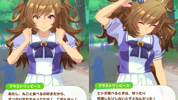 【ウマ娘】ブラストワンピースのこのセリフ、やはり人間とウマ娘は違う生き物だと感じる