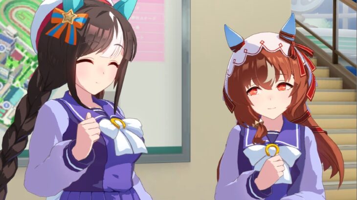 【ウマ娘】スティルとタルマエがついに絡んだ！何だこの体格差！