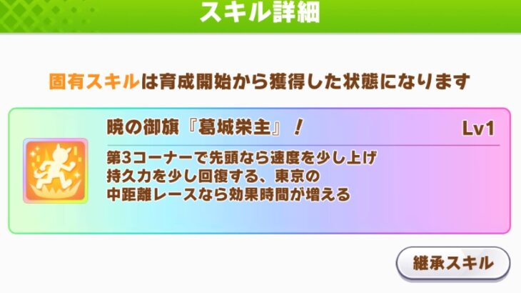 【ウマ娘】通常エースの固有、これ大井でも有効だろ（暴論）