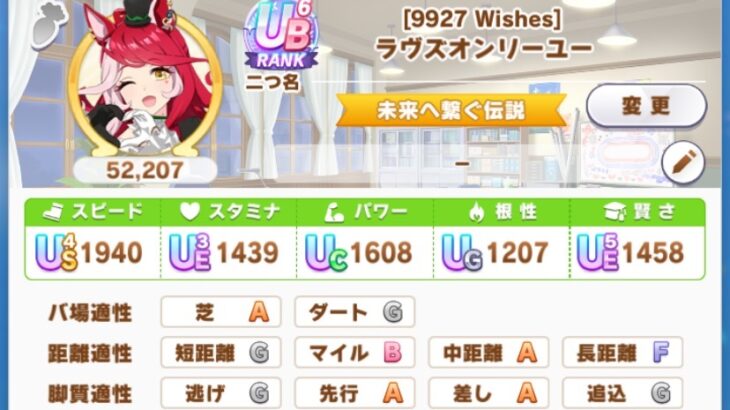【ウマ娘】スピ1でこんなにステ盛れるの！？