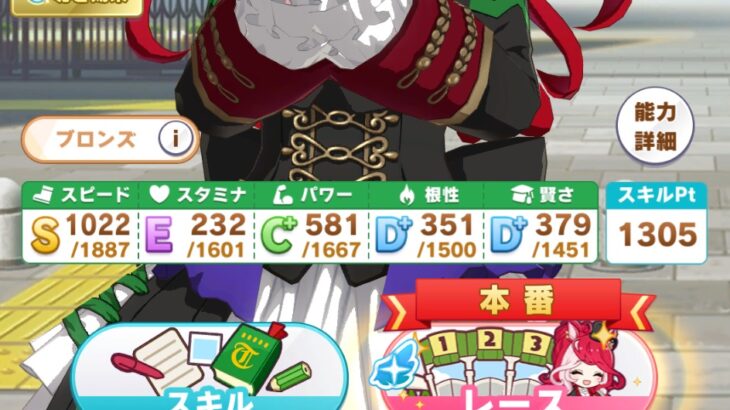 【ウマ娘】スピ3育成は思ってる以上にスピ踏まないとダメ