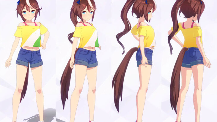 【ウマ娘】冷静に見ると叡智なテイオーの私服