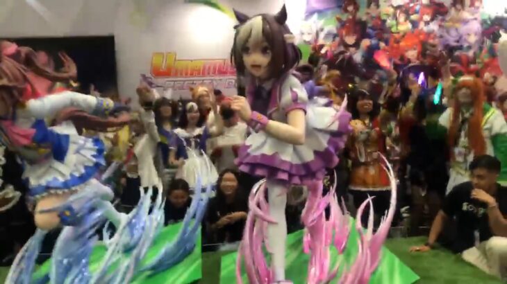 【ウマ娘】海外トレたち、うまぴょい伝説のコールが完璧すぎるｗｗｗ