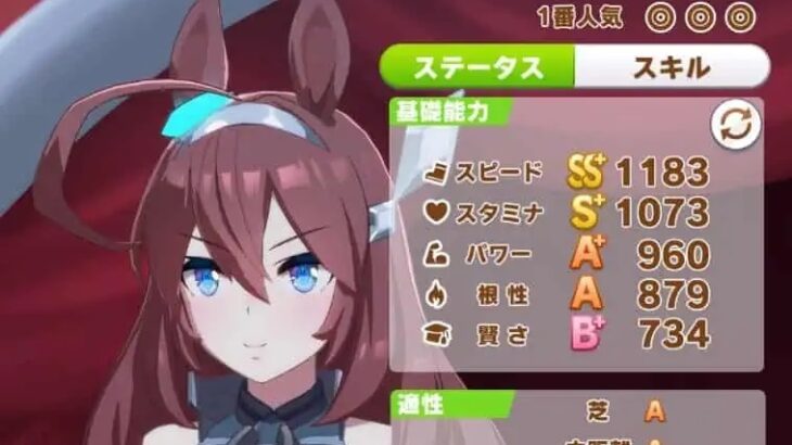 【ウマ娘】序盤の強敵、ストーリーブルボン